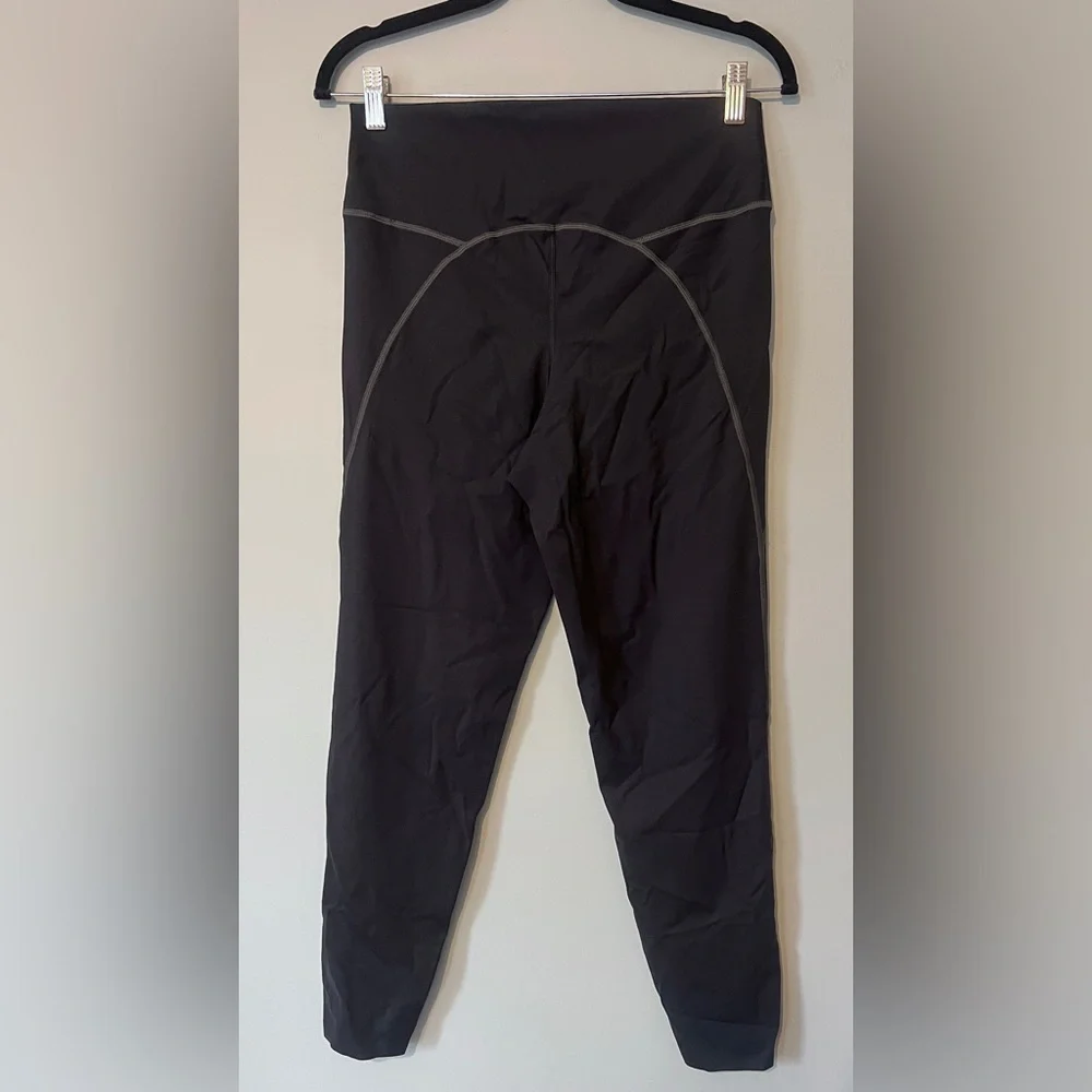 Aerie Offline Goals 7/8 High-Rise Leggings Black Gray Size XL‎ - Picture 6 of 8